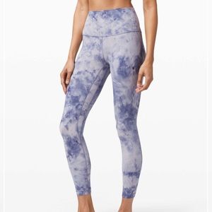 Lululemon Align Leggings Diamond Dye Iced Iris Peri Purple (Size 6)